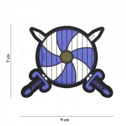 prišivak  3D PVC Viking shield